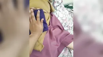 Making My Wife Cum While Playing With Her Big Soft Tits