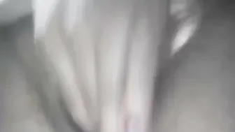 Hot GF Fingering Her Wet Pussy Showing Her Tits