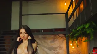 Amateur Model Stripping Completely Nude At Fashion Show Event