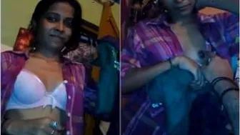 Shy GF Getting Her Tits Squeezed By Boyfriend Part Two