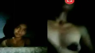 Telugu GF Stripping And Bathing Naked On Naughty Video Call