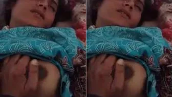 Desi Wife Moaning While Getting Her Tits Pressed And Fucked Hard