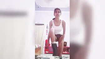 Horny GF Exposing Her Boobs And Tight Pussy On Camera
