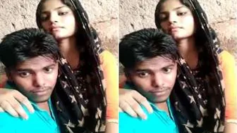 Lovers Getting Intimate Recording Their Private Romance Selfie