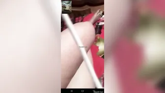 Horny Bhabhi Showing Off Her Tits And Pussy On Video Call