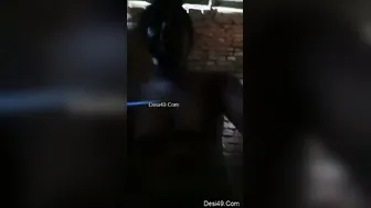 Village Girl Stripping Down Recording Her Naked Body For Him