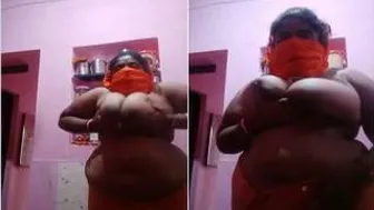 Horny Bhabhi Playing With Her Huge Natural Boobs Feeling Lonely