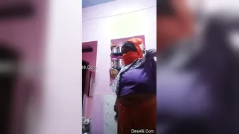 Horny Bhabhi Playing With Her Huge Natural Boobs Feeling Lonely