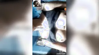 Married Bhabhi Teasing With Her Tits During Late Night Video Call