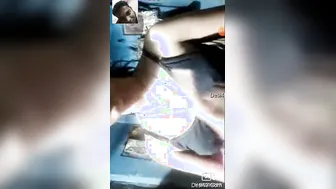 Married Bhabhi Teasing With Her Tits During Late Night Video Call