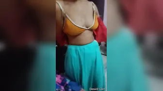 My Sexy Wife Exposing Her Big Tits For Me In Our Bedroom Tonight