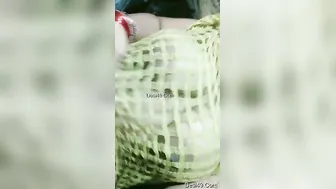 Married Bhabhi Playing With Her Heavy Tits And Rubbing Wet Pussy