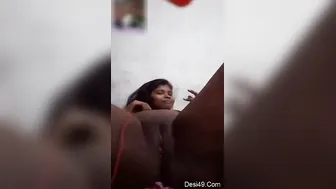 Bangla Babe Fingering Her Tight Pussy On Video Call For Lover