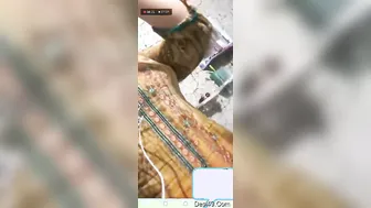 Horny Indian Babe Exposing Her Tits And Pussy On Video Call