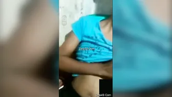 Cute Desi GF Flashing Her Perky Tits On Private Video