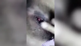 Horny Indian Girl Fingering Her Pussy While Talking To Lover