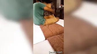 Indian Couple Getting Hot And Heavy In Their Hotel Room