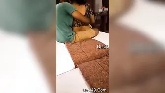 Indian Couple Getting Hot And Heavy In Their Hotel Room