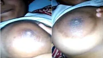 Naughty Desi Babe Playing With Her Big Boobs And Wet Pussy Solo