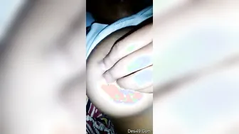 Naughty Desi Babe Playing With Her Big Boobs And Wet Pussy Solo