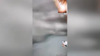 Cute Desi Girl Fingering Her Pussy And Showing Tits On Call