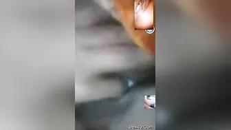 Cute Desi Girl Fingering Her Pussy And Showing Tits On Call