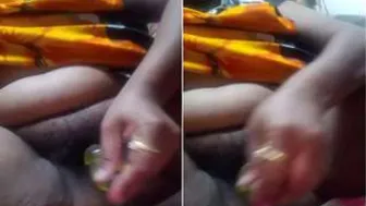 Horny Married Bhabhi Masturbating Alone In Bedroom Part One