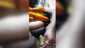 Horny Married Bhabhi Masturbating Alone In Bedroom Part One