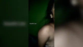 Desi GF Posing Naked While Lover Records Everything