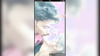 Desi GF Making Out And Flashing Her Tits For Lover