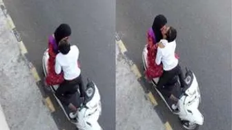 Desi Couple Making Out And Getting Touchy In Outdoor Location