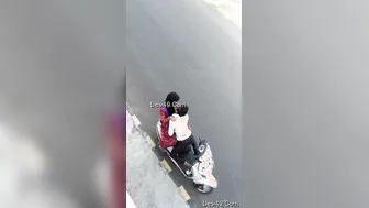 Desi Couple Making Out And Getting Touchy In Outdoor Location
