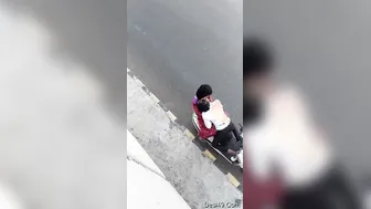 Desi Couple Making Out And Getting Touchy In Outdoor Location