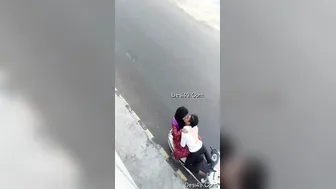 Desi Couple Making Out And Getting Touchy In Outdoor Location