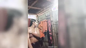 Village Girl Showing Boyfriend Her Bare Tits And Pussy Outdoor