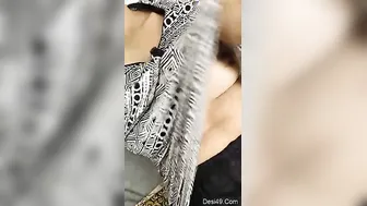 Cute Desi Girl Exposing Her Tits And Pussy For Boyfriend Again