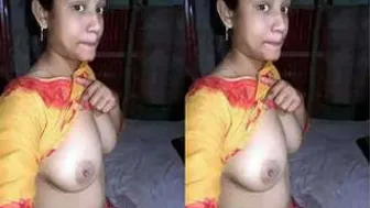 Cute Desi Babe Fingering Her Tight Pussy Till She Cums For Me