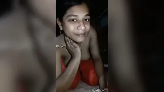 Cute Desi Babe Fingering Her Tight Pussy Till She Cums For Me