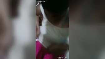 Watching My Desi Babe Getting Dressed After I Fucked Her Good