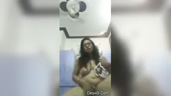 Horny GF Stripping Naked Showing Off Her Body For Me