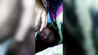 Busty GF Playing With Her Big Tits And Fingering Pussy