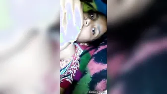 Busty GF Playing With Her Big Tits And Fingering Pussy