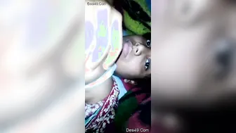 Busty GF Playing With Her Big Tits And Fingering Pussy