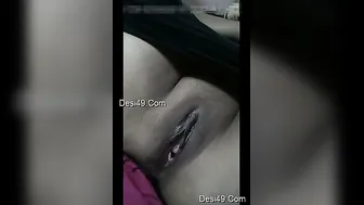 Desi GF Spreading Legs Showing Her Dripping Wet Pussy