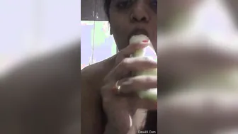 Horny Housewife Bhabhi Touching Herself Alone In Bedroom