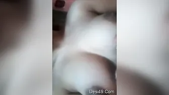 Cute Babe Playing With Her Natural Tits Feeling So Naughty