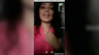 Desi GF Flashing Her Boobs For Me On Private Video Call