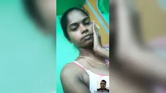 Village Babe Showing Off Her Boobs For Lover During Video Call