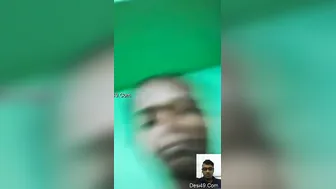 Village Babe Showing Off Her Boobs For Lover During Video Call