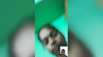 Village Babe Showing Off Her Boobs For Lover During Video Call